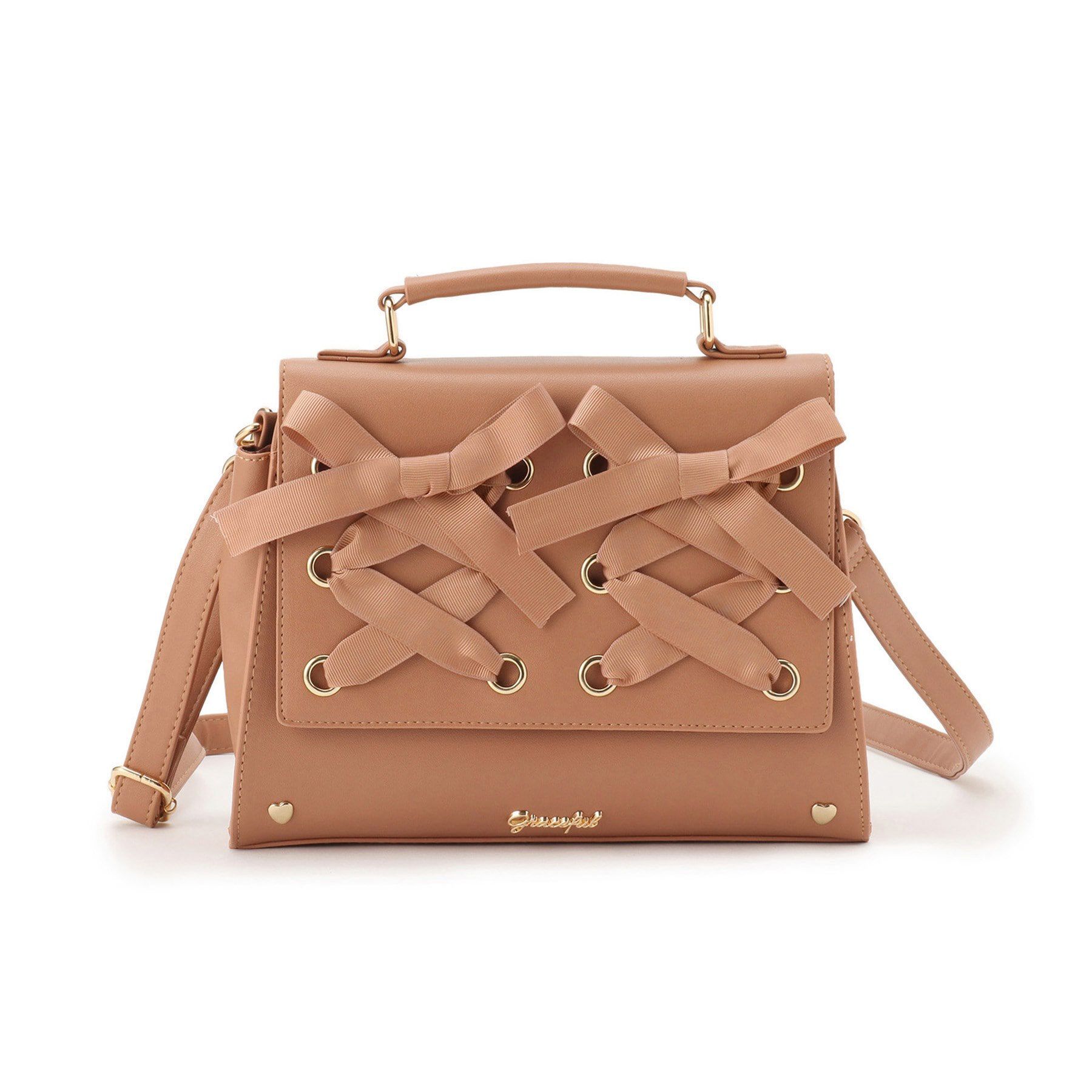 Ober Tashe「あみあげリボン3WAYサッチェルリュック」|リュック|ﾓｶﾌﾞﾗｳﾝ(042)