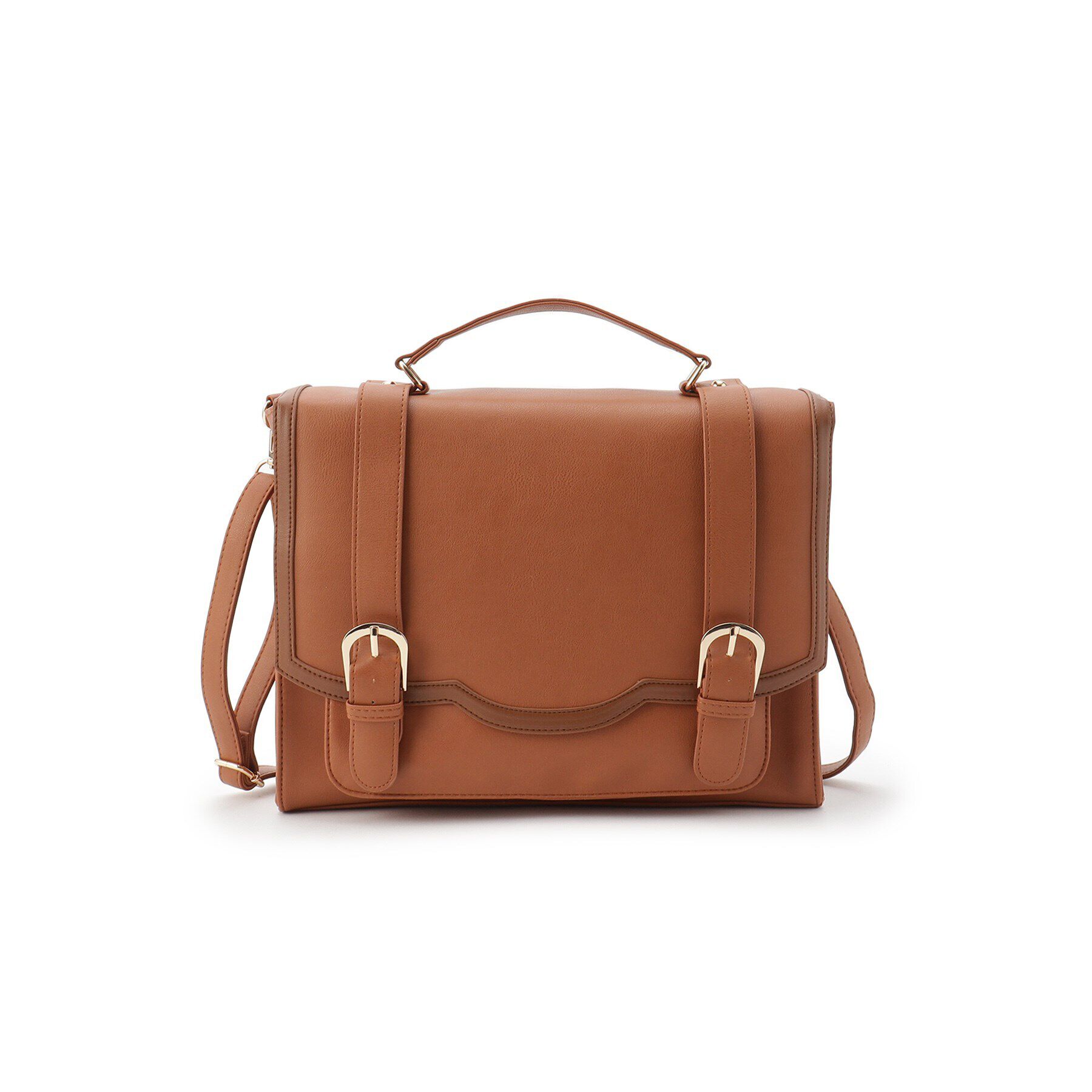 Ober Tashe「スカラップサッチェル」|リュック|ｷｬﾒﾙ(041)