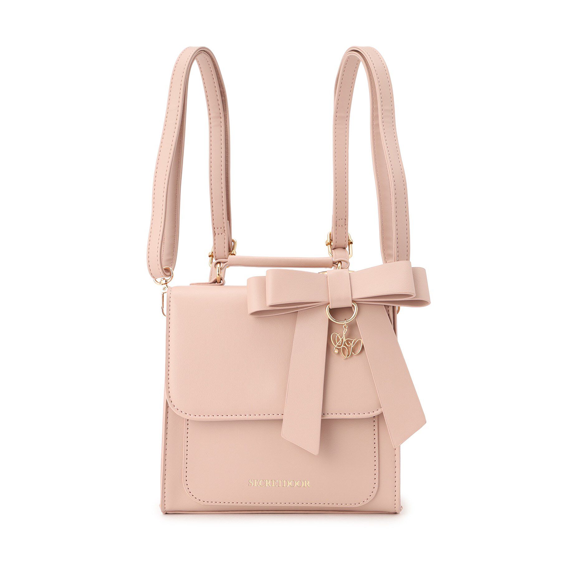 Ober Tashe「3WAYリボンチャームリュック」|リュック|