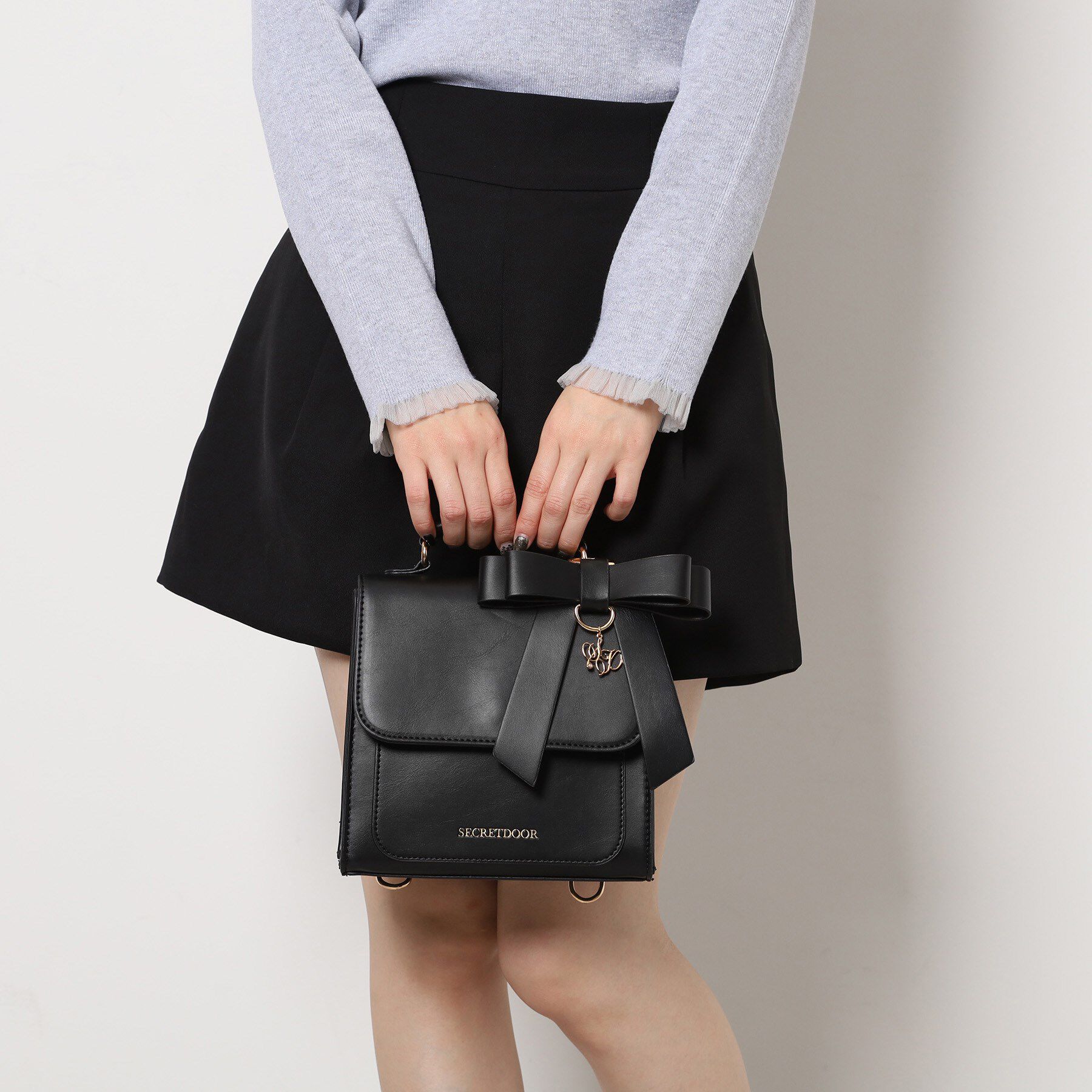 Ober Tashe「3WAYリボンチャームリュック」|リュック|