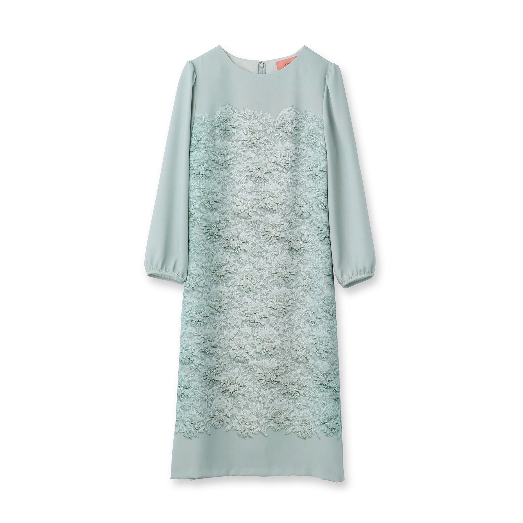 SunaUna「【＆yours project／SS～L】レースパネル柄ワンピース」|ワンピース|