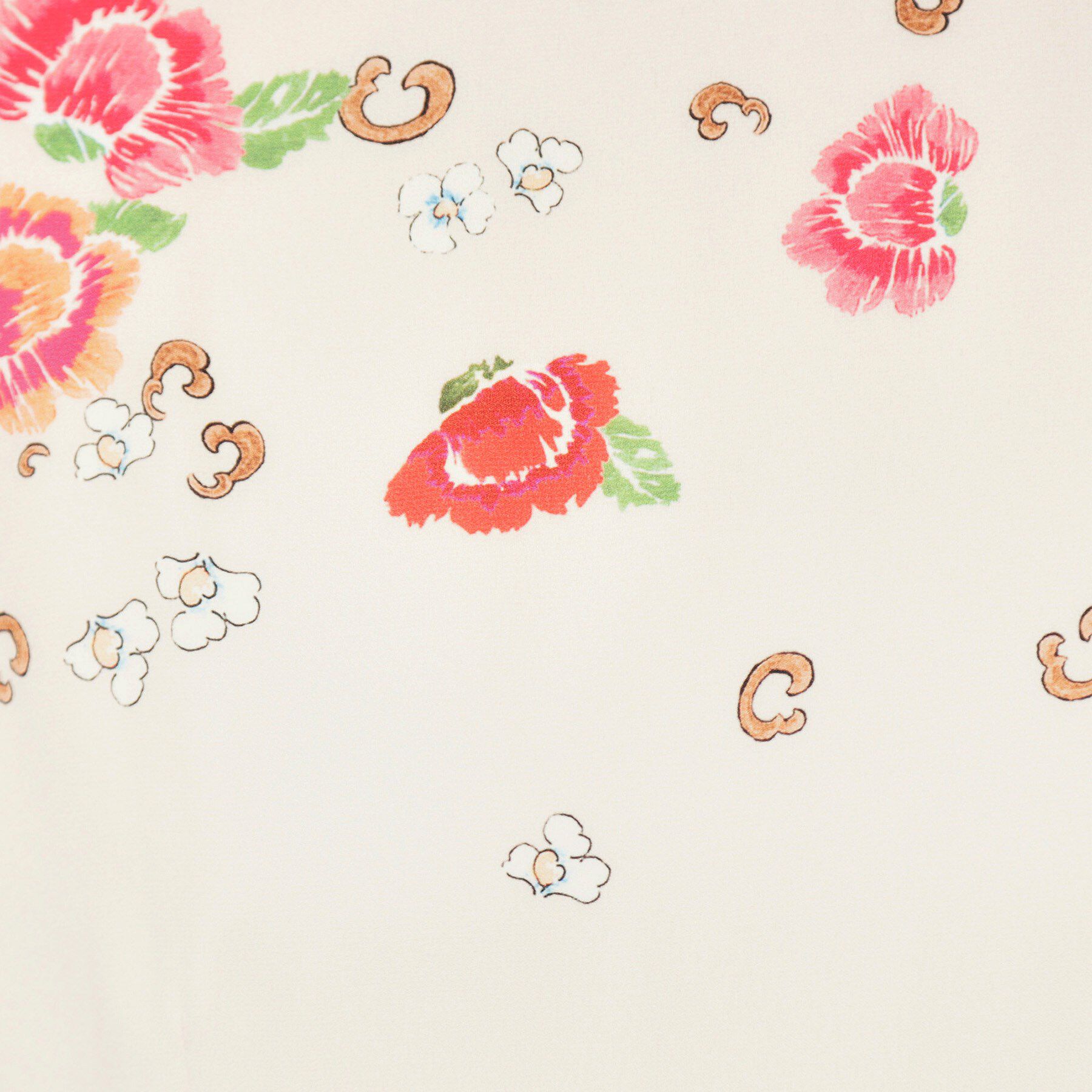 SunaUna「【co creation and yours／SS～L】花柄パネルワンピース」|ワンピース|