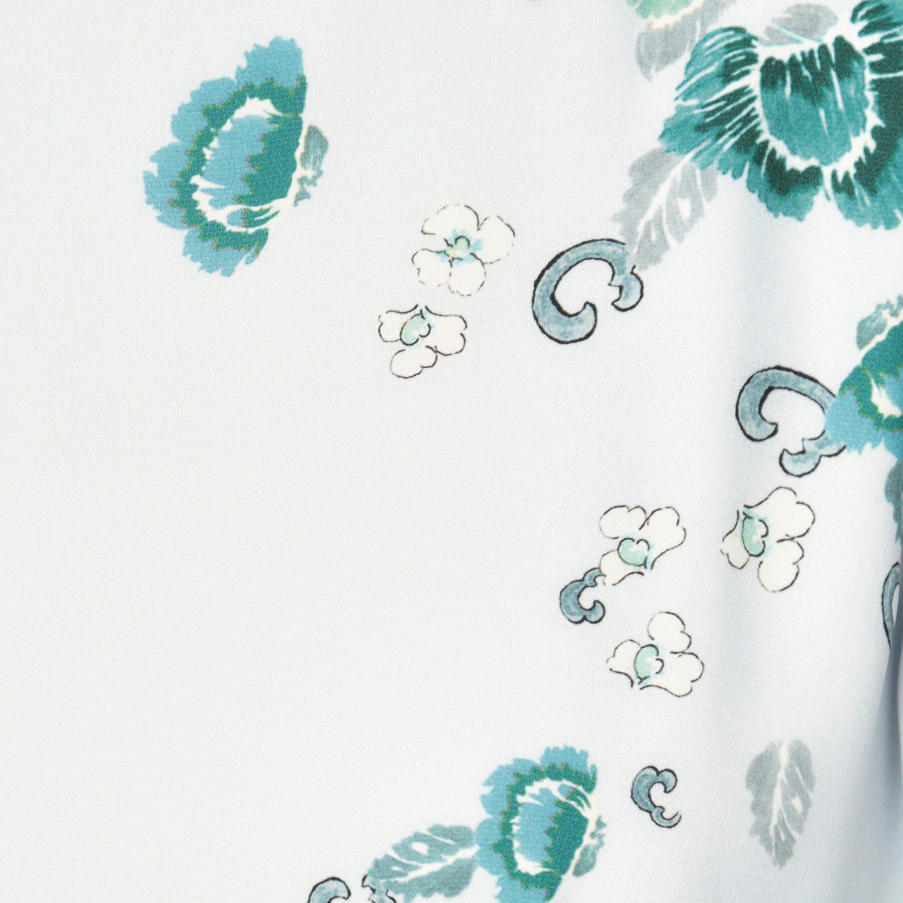 SunaUna「【co creation and yours／SS～L】花柄パネルワンピース」|ワンピース|