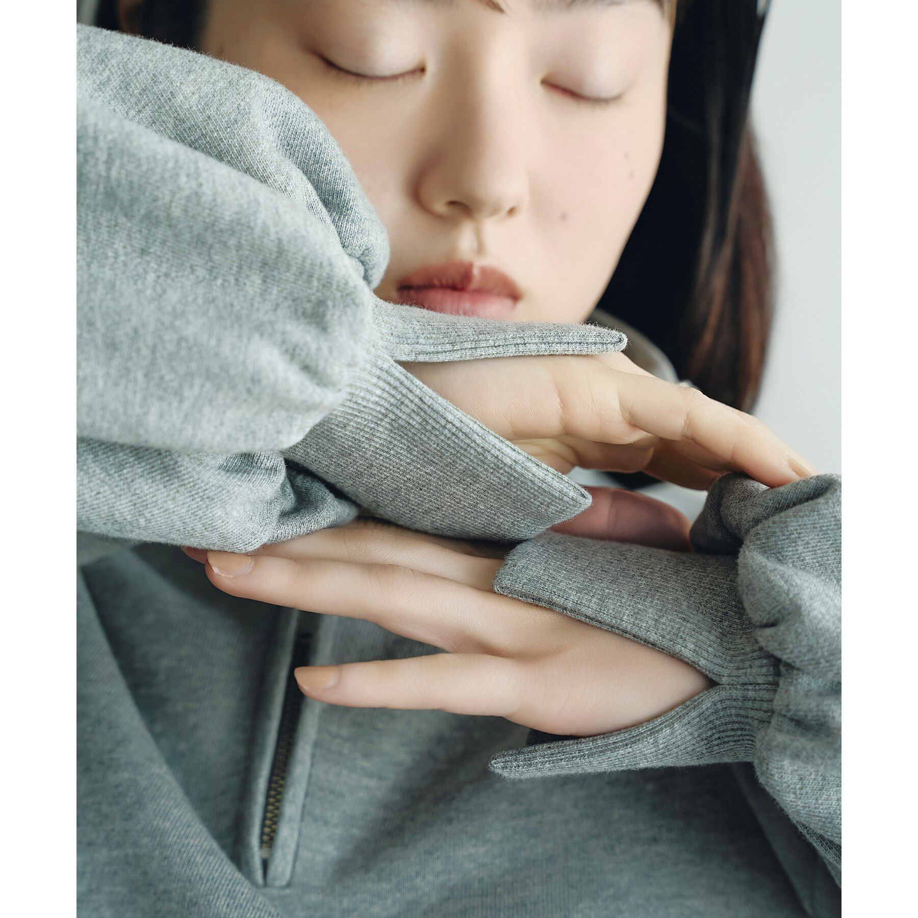 CODE A「puff zip sweat」|パーカー|