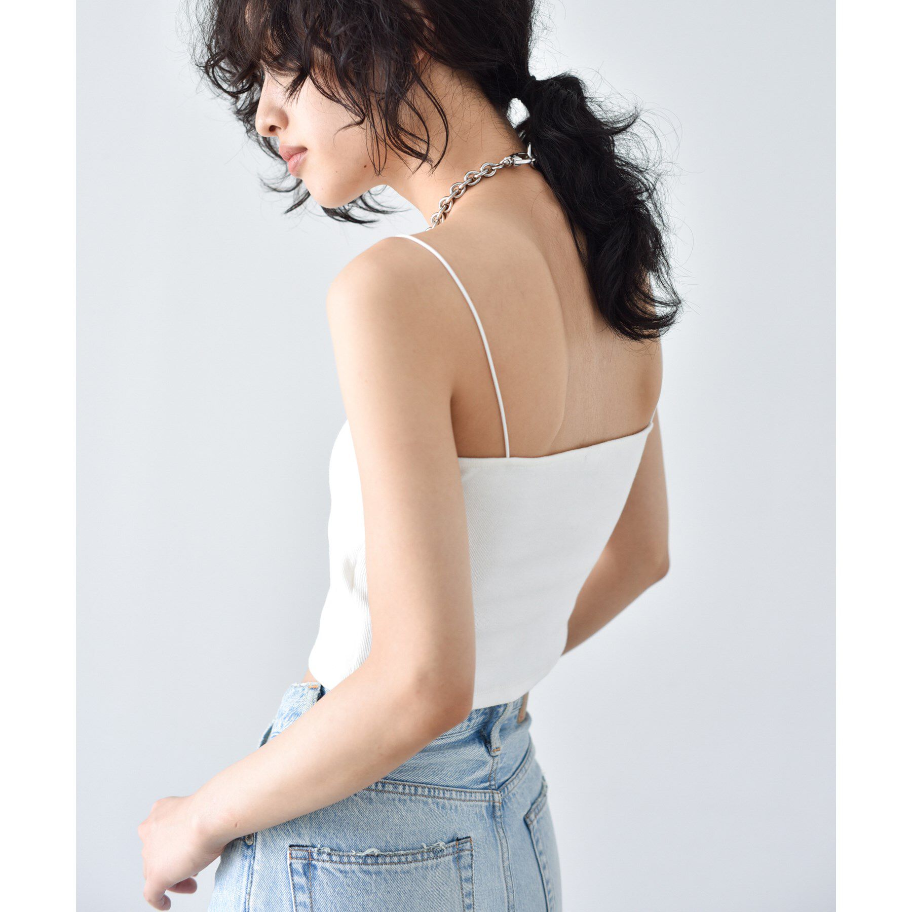CODE A「【Re】bandeau bra top」|チューブトップ|