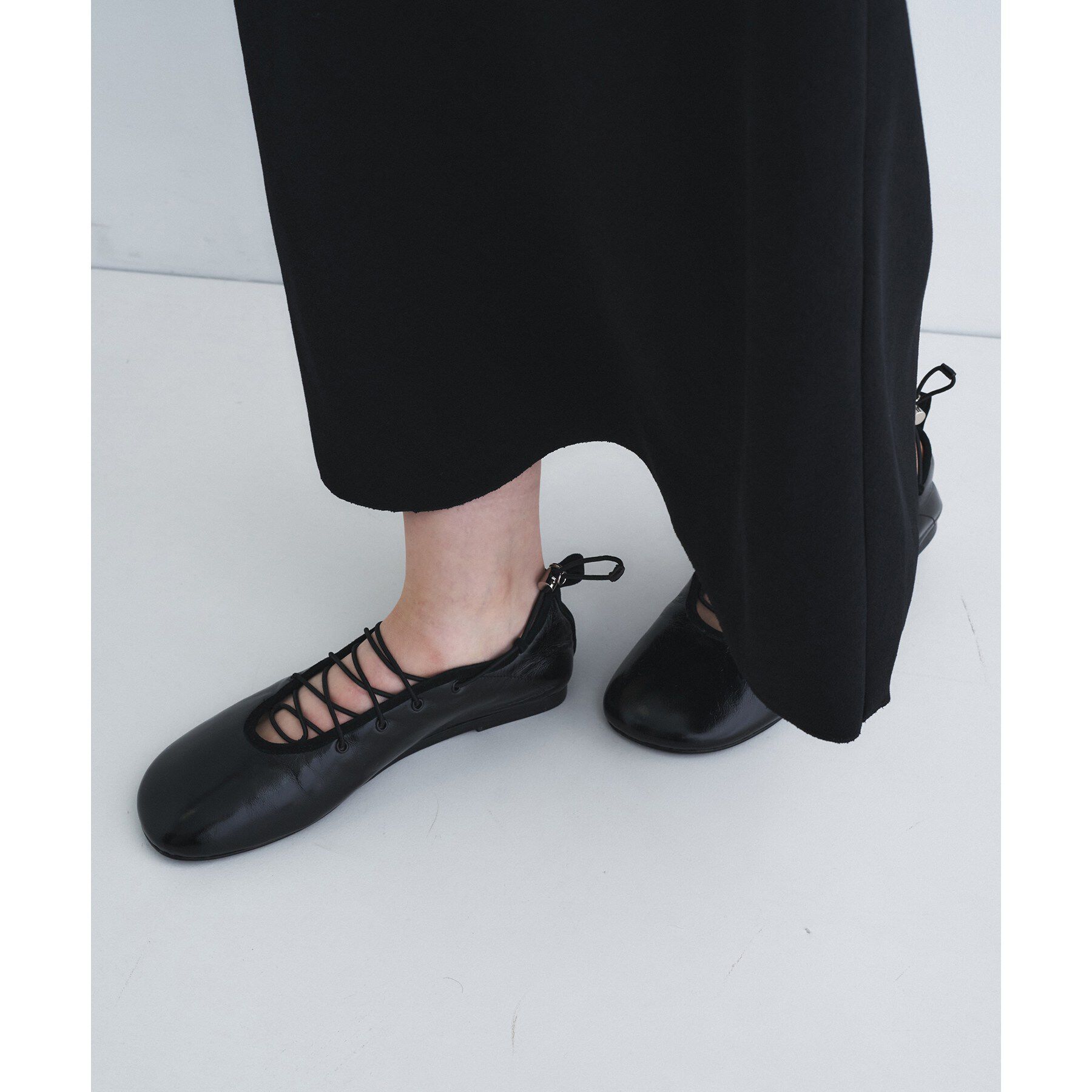CODE A「SYSTEM｜Strap Flat Shoes」|その他|