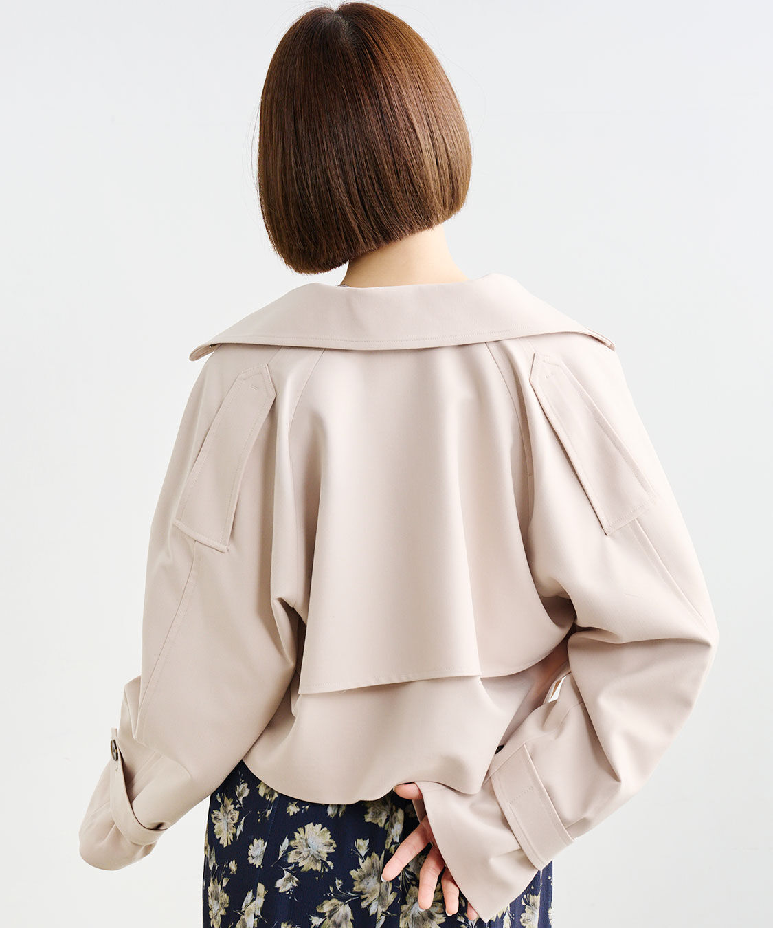 COCO DEAL「ショートトレンチコート」|トレンチコート|