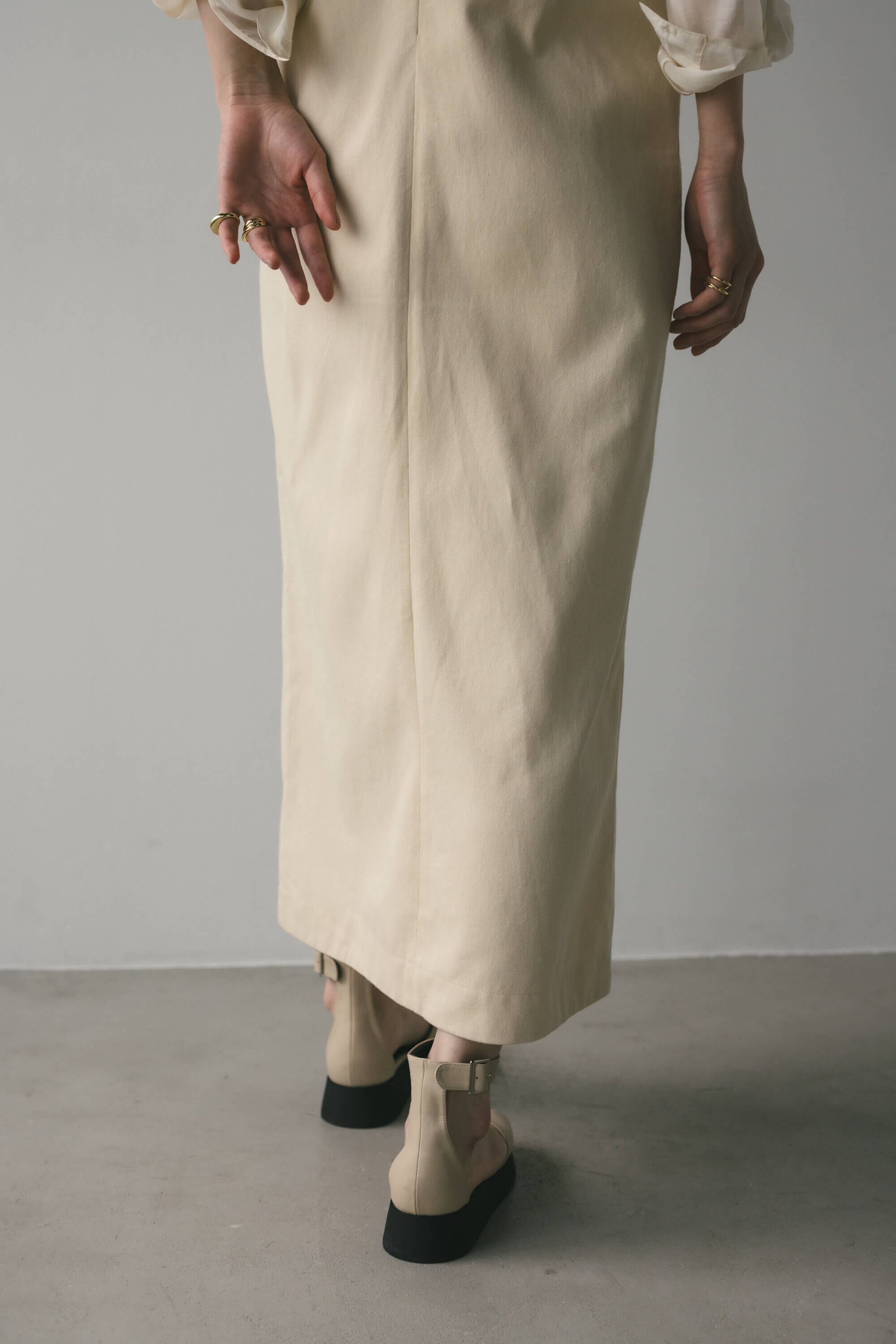 STYLEMIXER「ディープVジャンパースカート」|スカート|