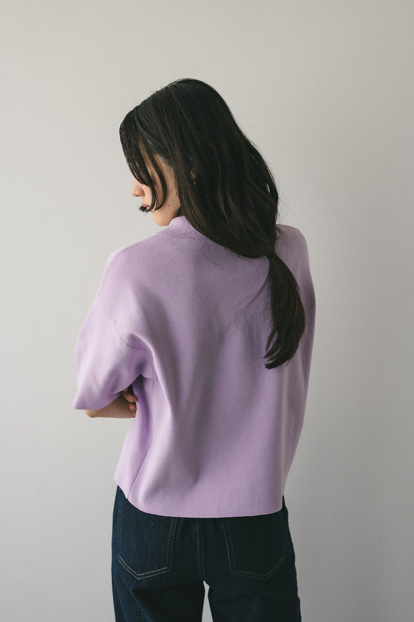 STYLEMIXER「ハーフリーブドライニットポロ」|ニット・セーター|