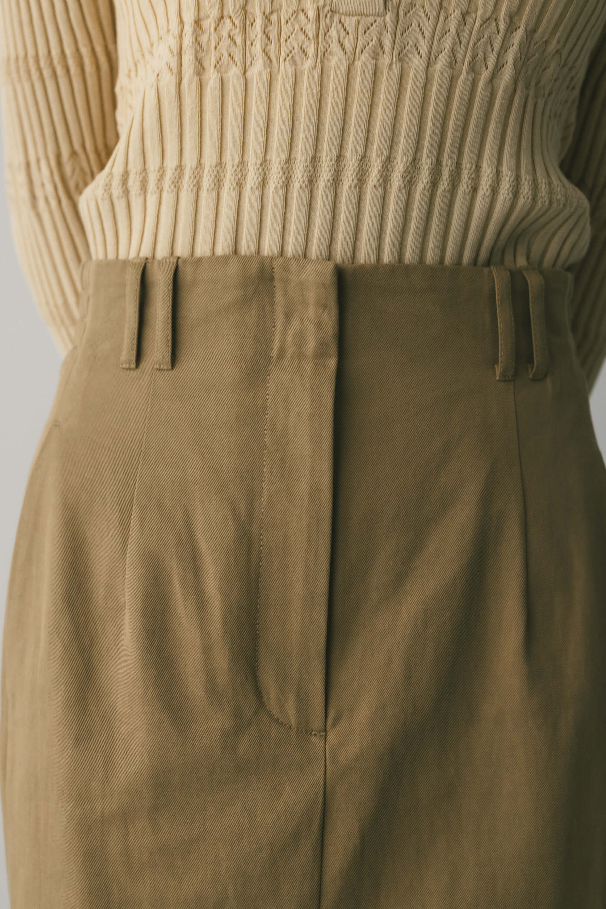 STYLEMIXER「ヘムギャザーチノスカート」|スカート|