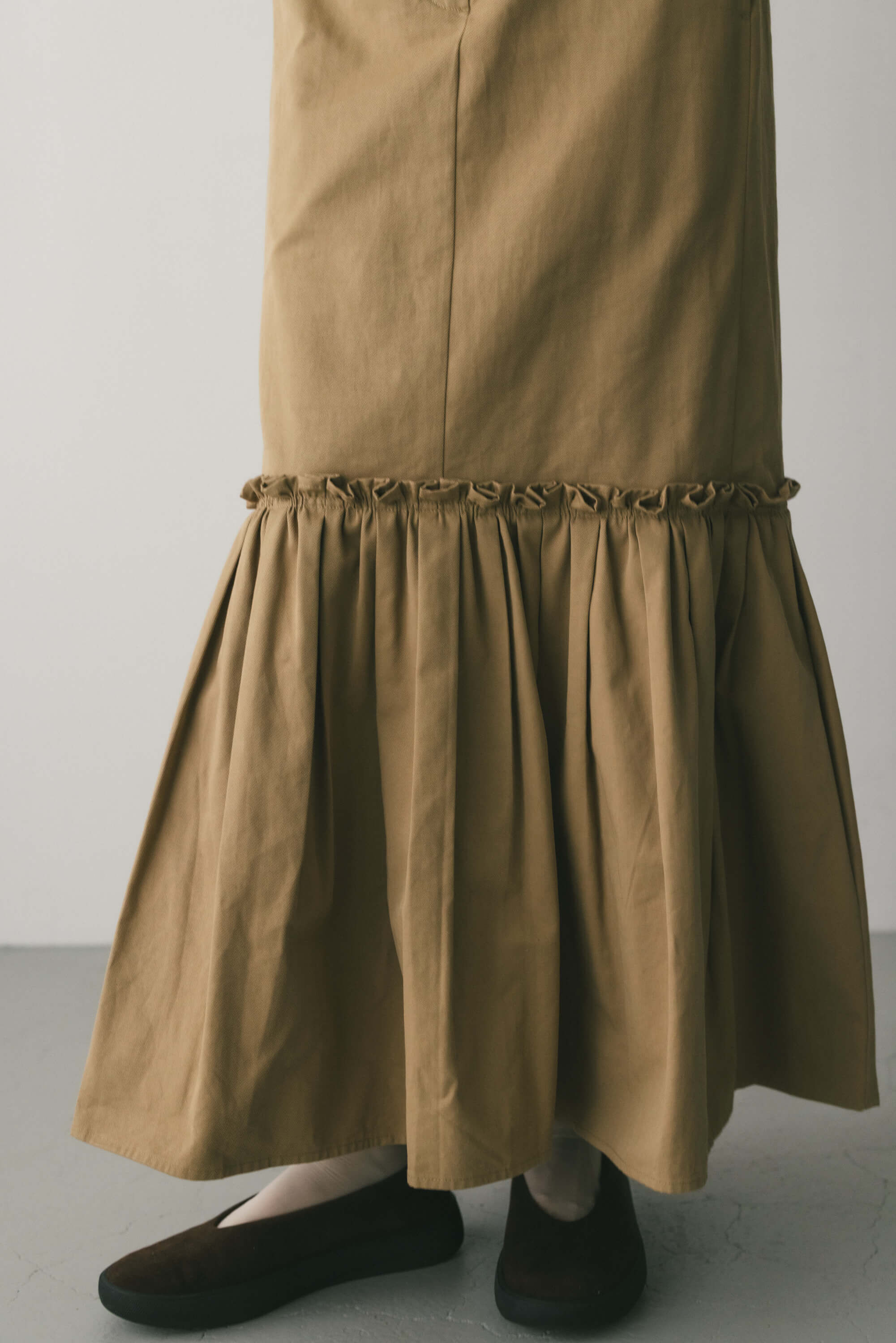 STYLEMIXER「ヘムギャザーチノスカート」|スカート|