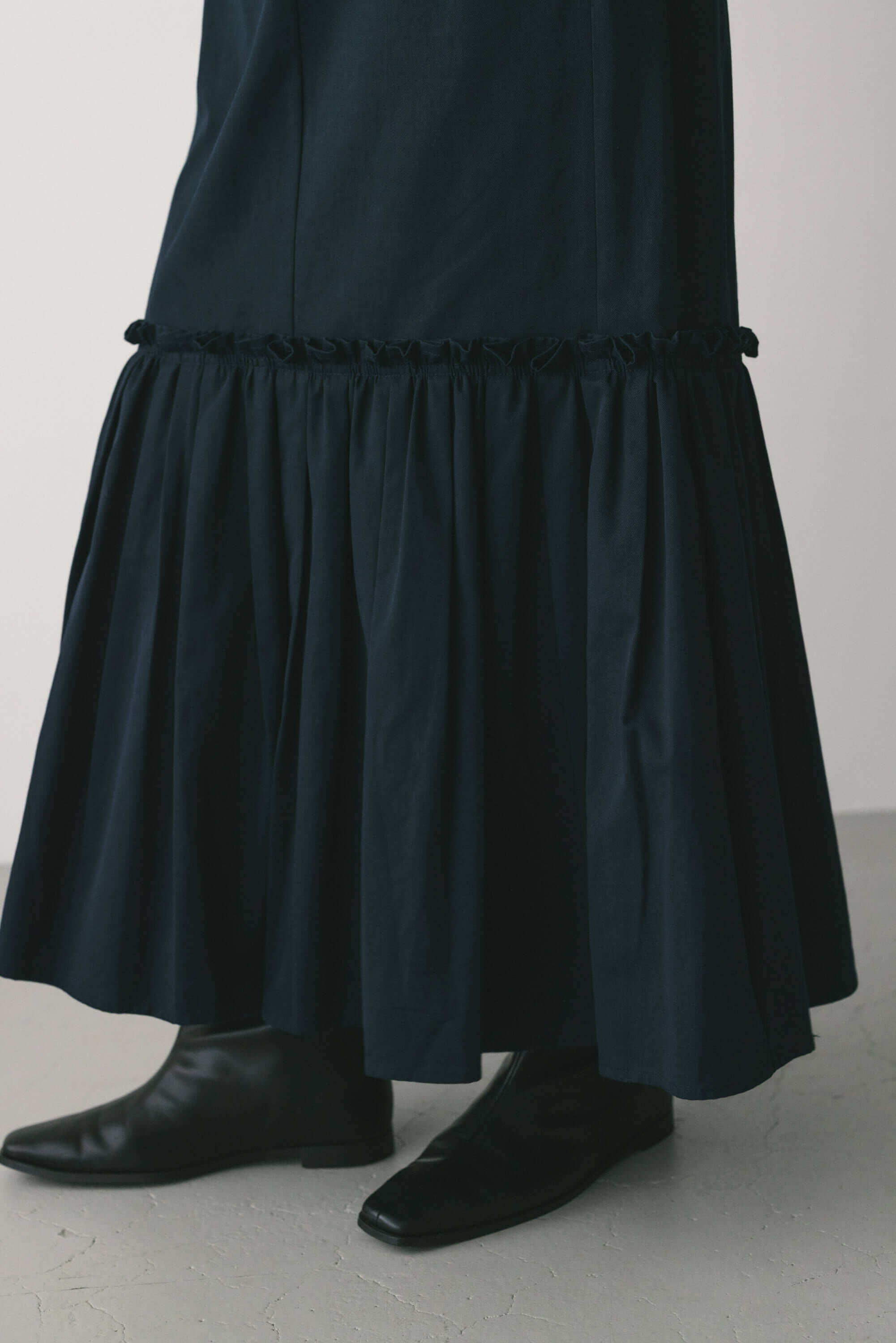 STYLEMIXER「ヘムギャザーチノスカート」|スカート|