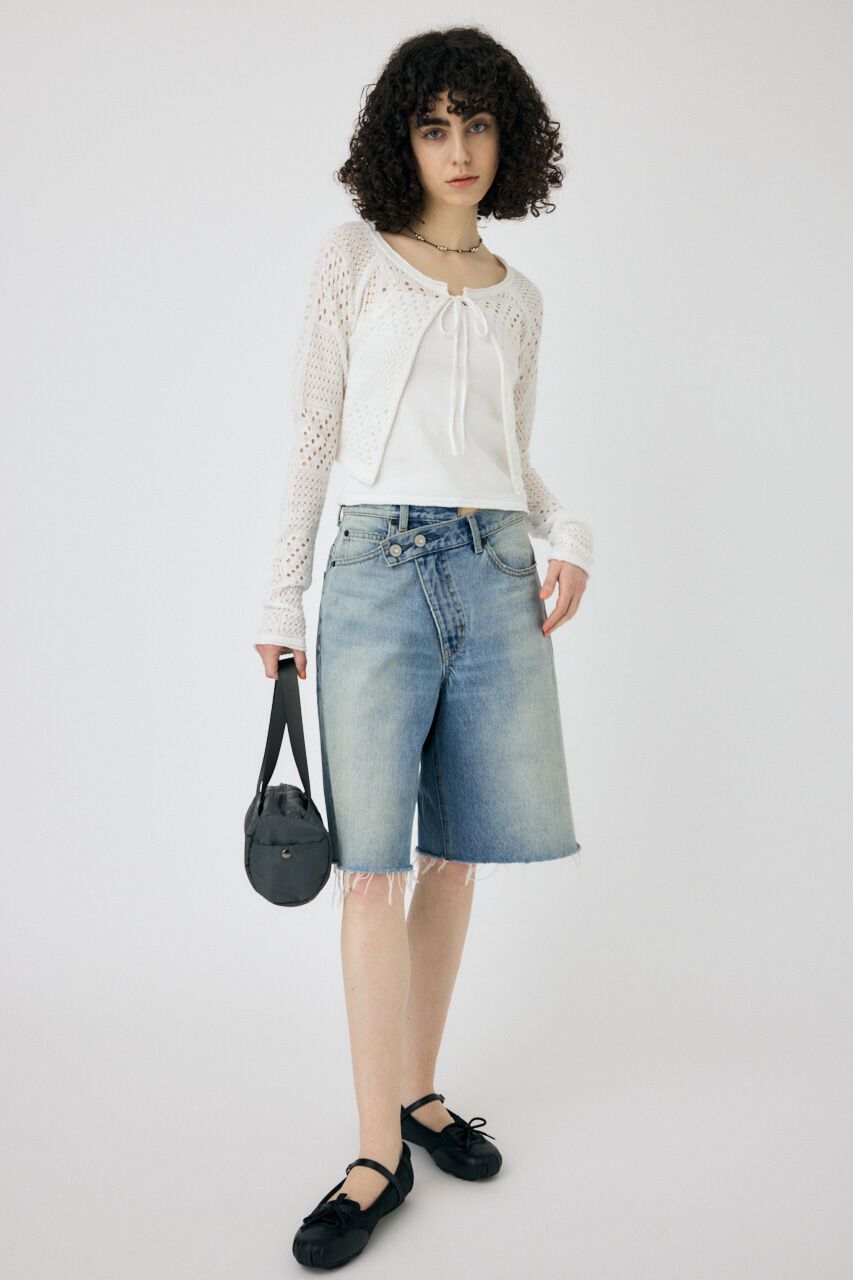 MOUSSY「OPENWORK KNIT アンサンブル」|ニット・セーター|