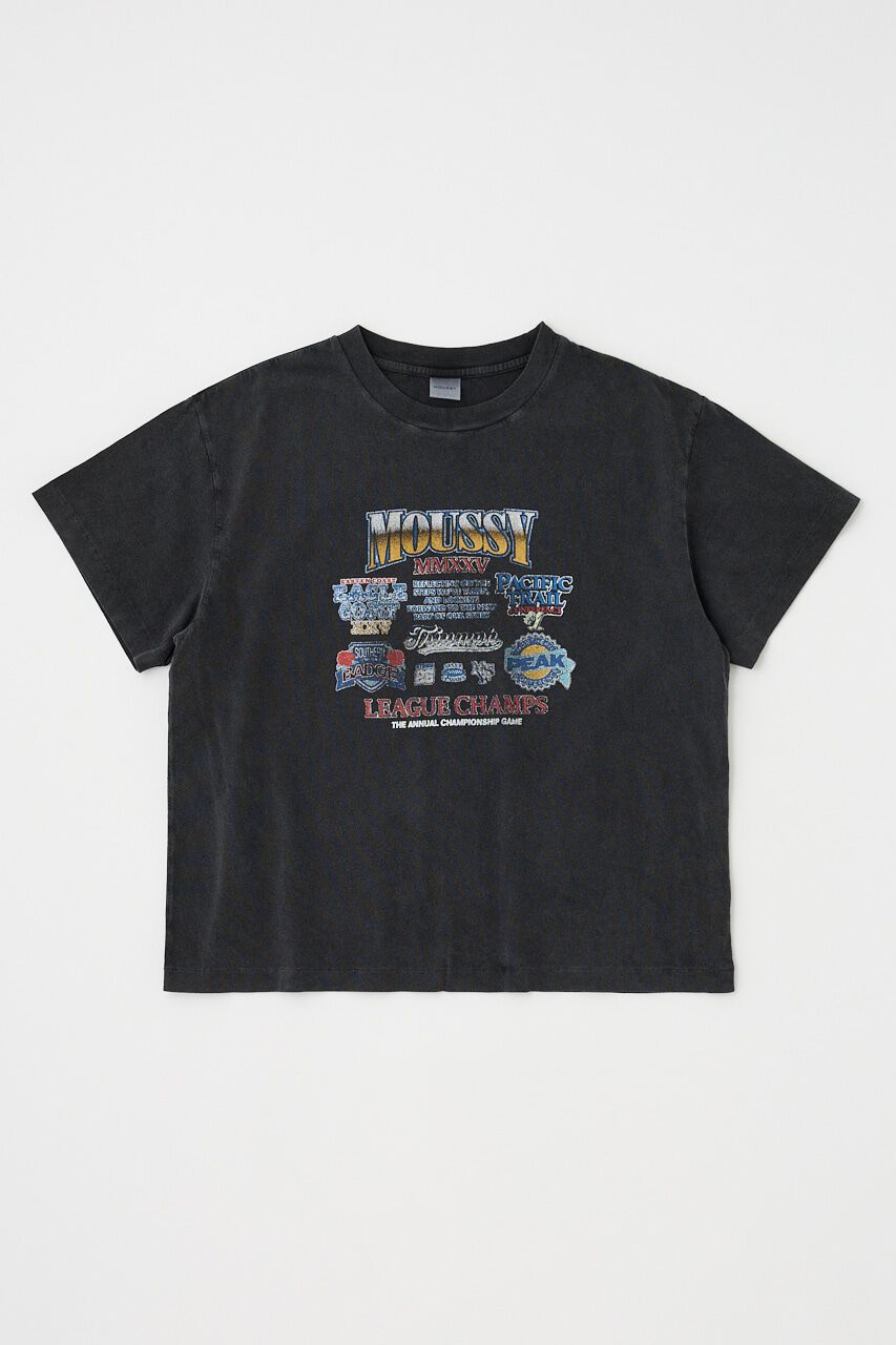 MOUSSY「MOUSSY LEAGUE CHAMPS 25 Tシャツ」|Tシャツ・カットソー|