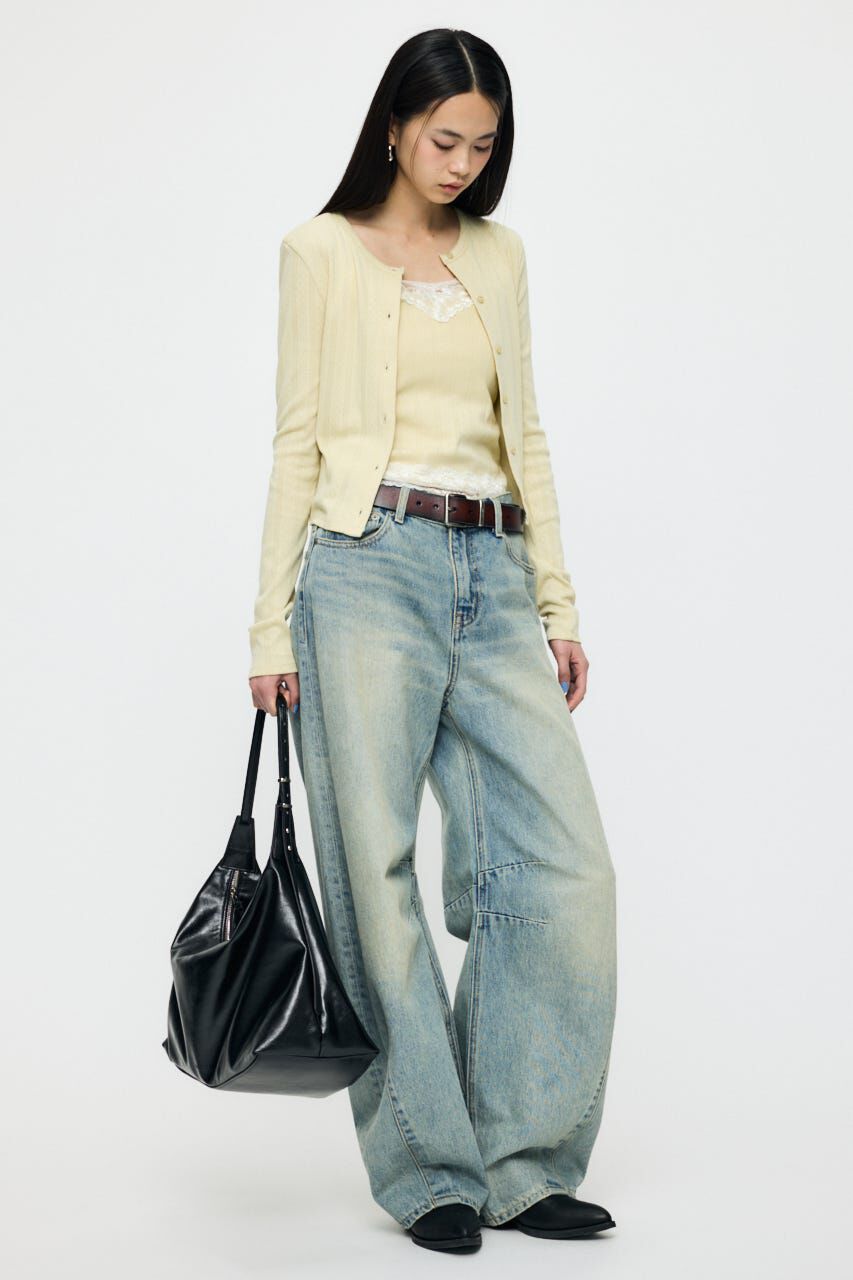 MOUSSY「BUCKLE LEATHER ベルト」|ベルト|