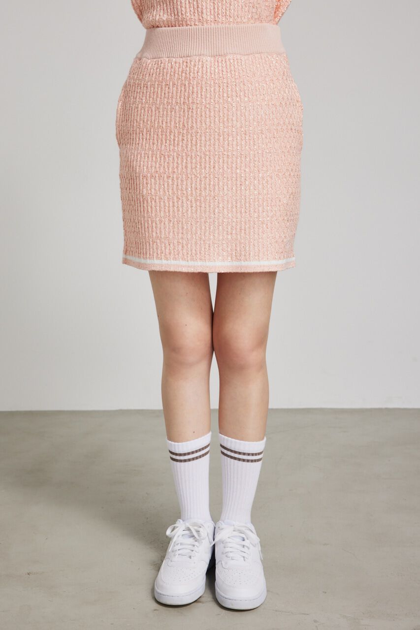 rienda「ニットツイードタイトJW/SK」|スカート|