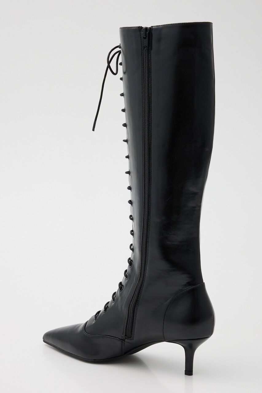rienda「フロントレースアップロングブーツ」|その他|
