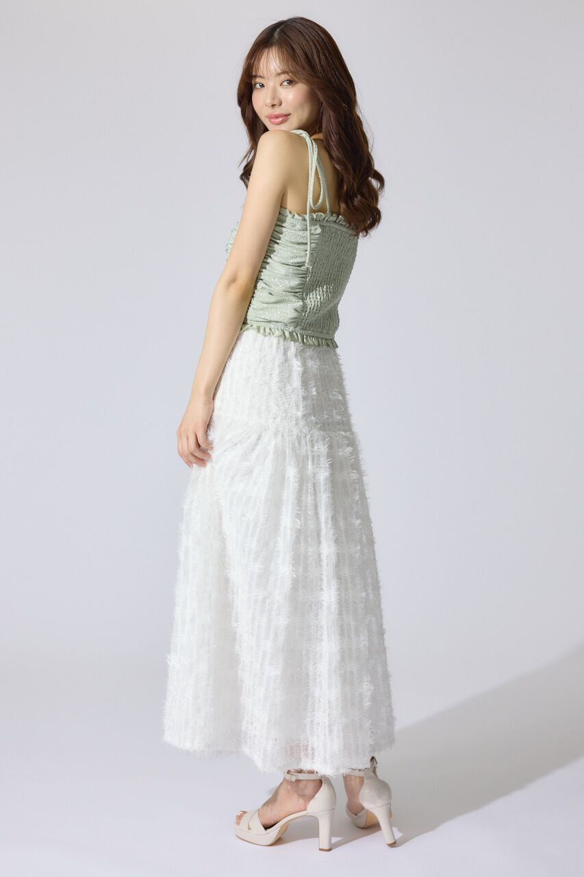 rienda「2WAYギャザーキャミトップス」|キャミソール|