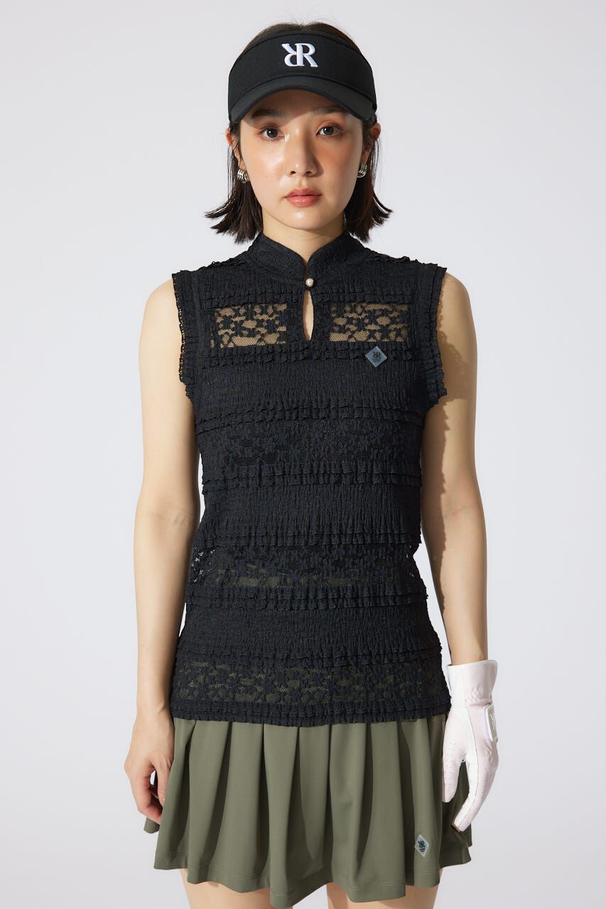 rienda「カットレーストップス」|Tシャツ・カットソー|