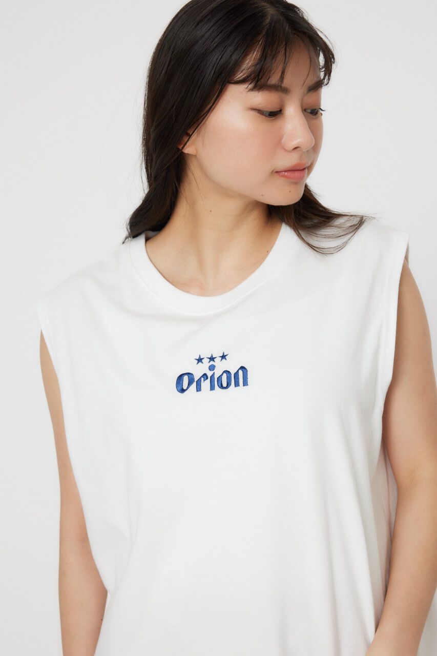 RODEO CROWNS「Orion Beer x RCSノースリーブトップス」|タンクトップ|