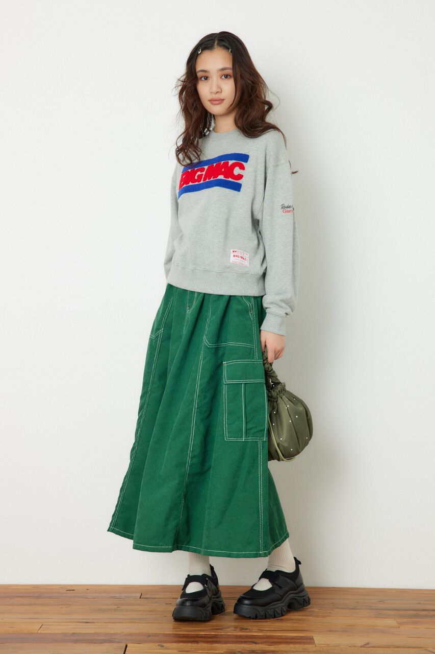 RODEO CROWNS「LOGO スウェットトップス」|パーカー|T.GRY