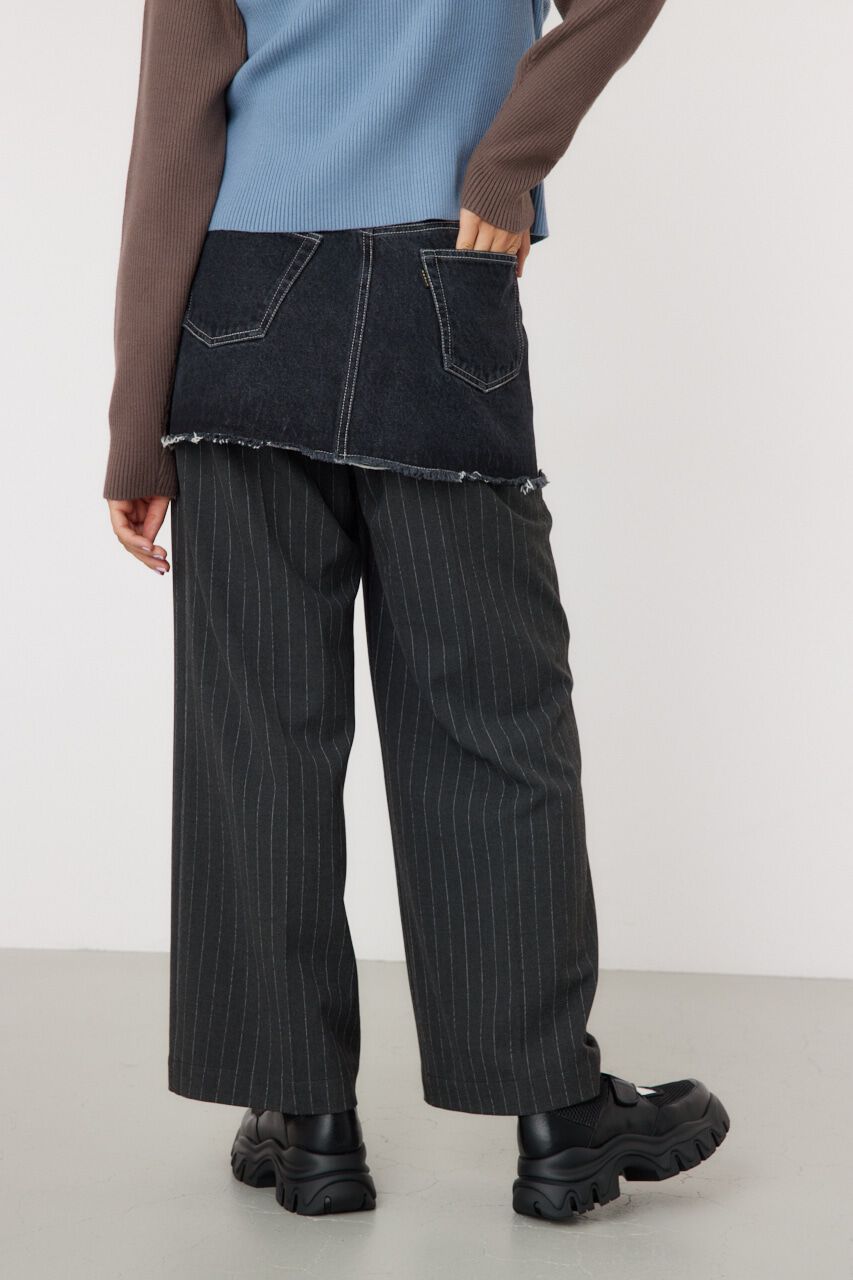 RODEO CROWNS「デニムスカート レイヤード スラックス」|その他|