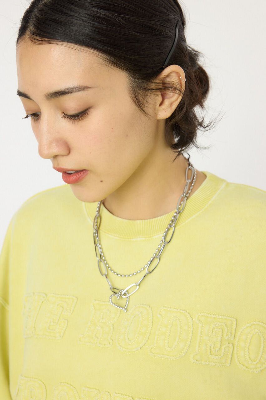 RODEO CROWNS「ハート二連ネックレス」|ネックレス|