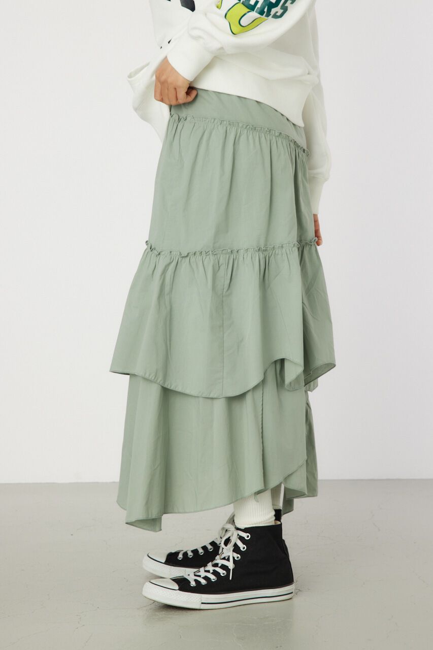 RODEO CROWNS「ランダムティアードスカート」|スカート|