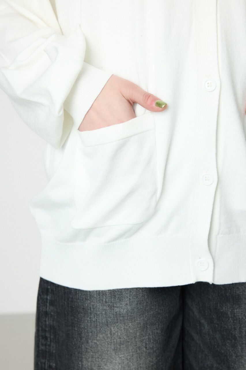 RODEO CROWNS「スクリプト LOGO ニットカーディガン」|カーディガン|