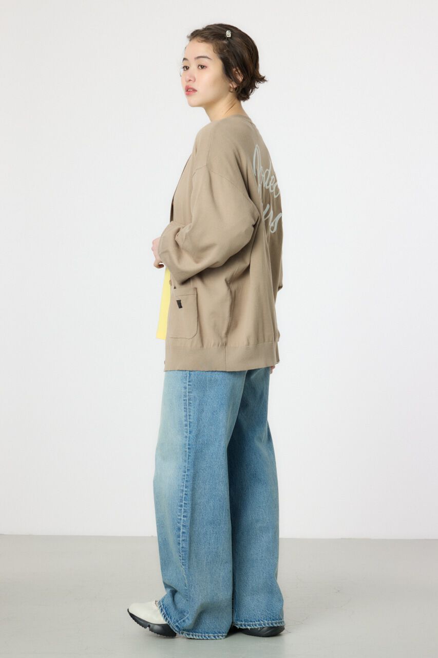 RODEO CROWNS「スクリプト LOGO ニットカーディガン」|カーディガン|