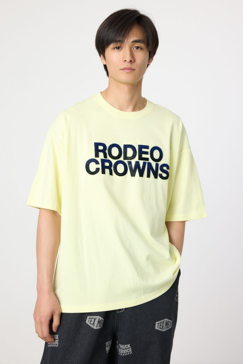RODEO CROWNS「ブラシロゴTシャツ」|Tシャツ・カットソー|L/YEL1