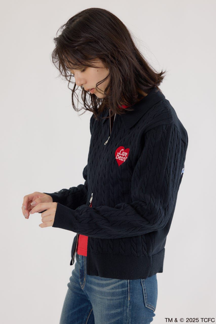 RODEO CROWNS「(Care Bears) モチーフジップカーディガン」|カーディガン|