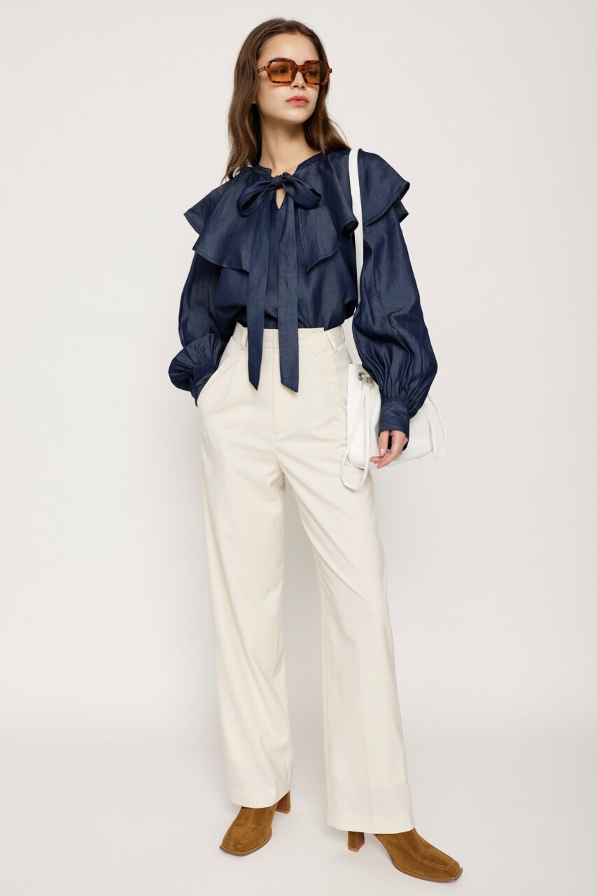 SLY「ASYMMETRY MANNISH パンツ」|その他|