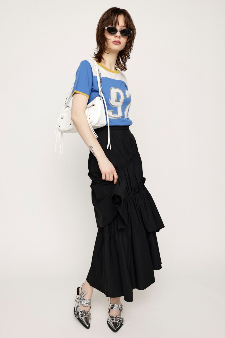 SLY「ASYMMETRY FRILL スカート」|スカート|