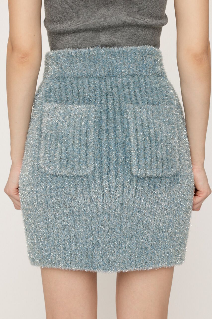 SLY「GLITTER KNIT ショートスカート」|スカート|
