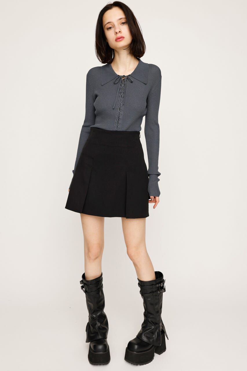 SLY「H／W SIMPLY スコート」|スカート|