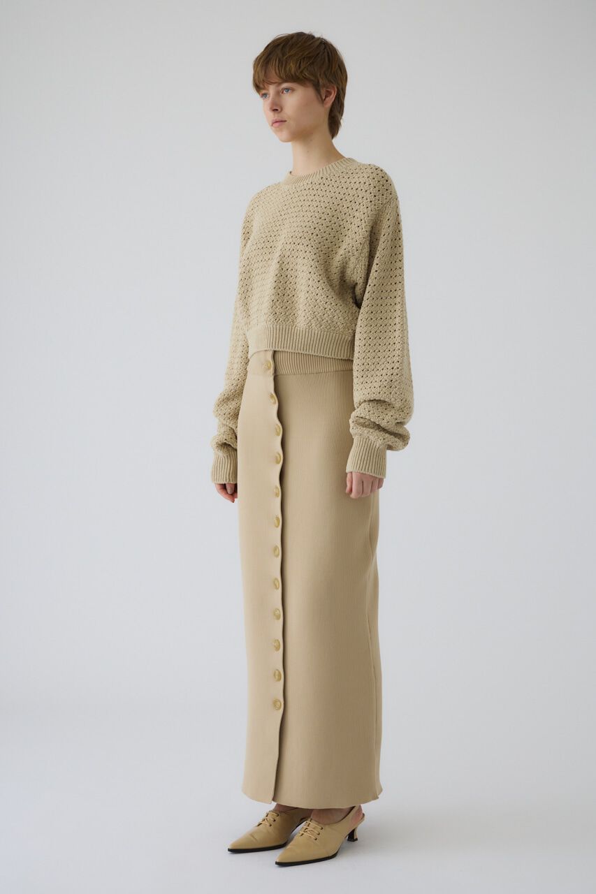 RIM.ARK 「High stretch I line SK」|スカート|