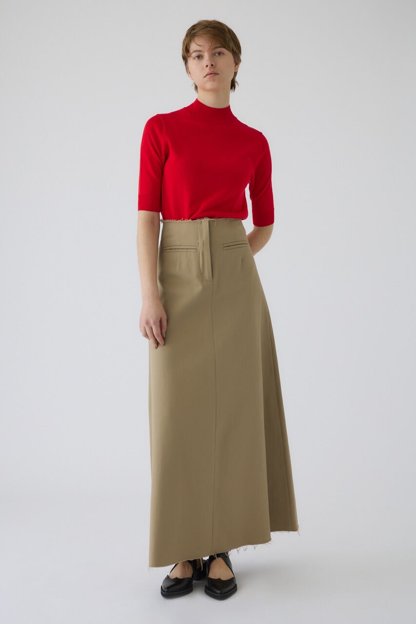 RIM.ARK 「Chino cloth A-line SK」|スカート|