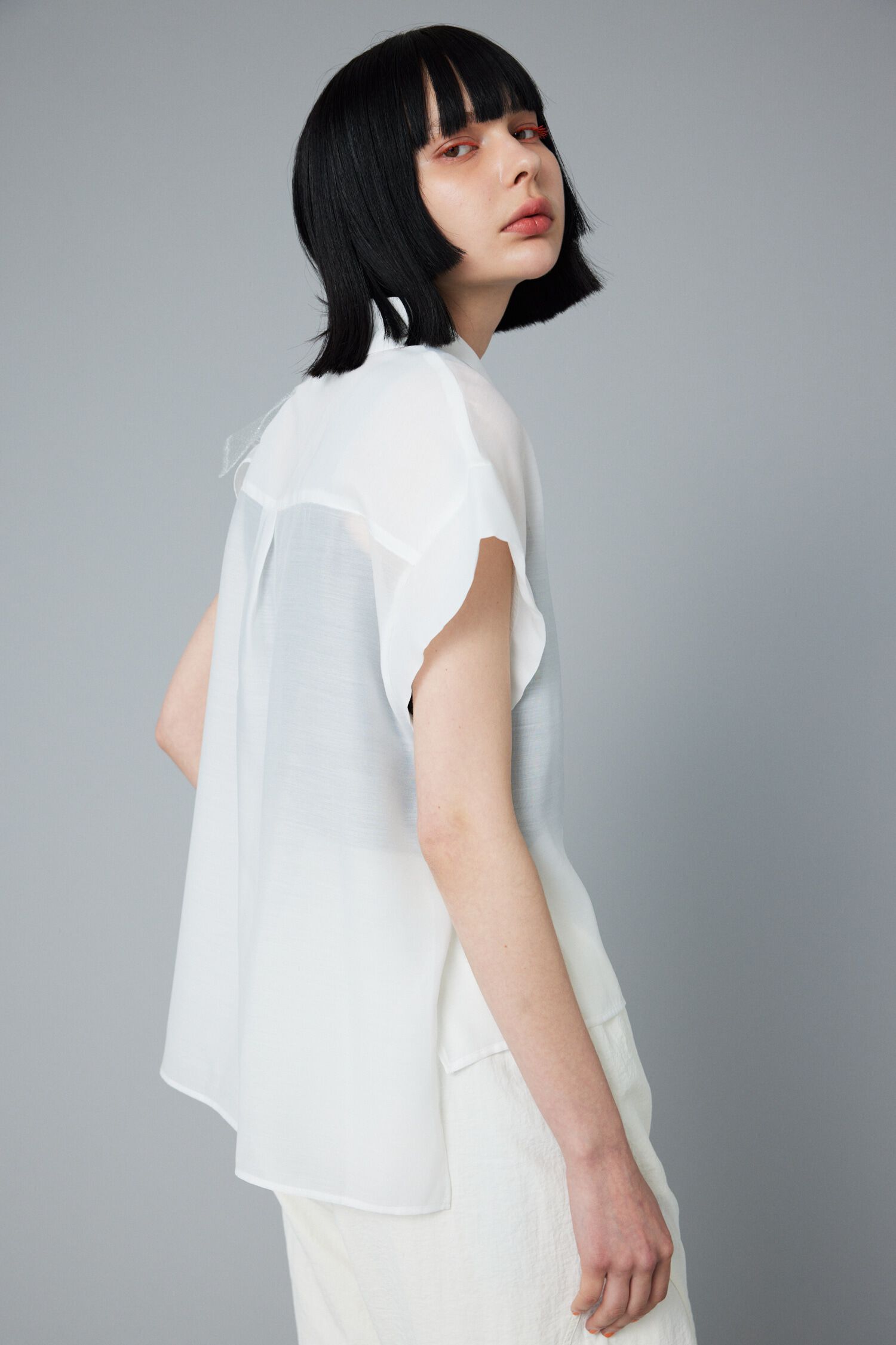 HeRIN.CYE「Many frill sleeve shirt」|シャツ・ブラウス|