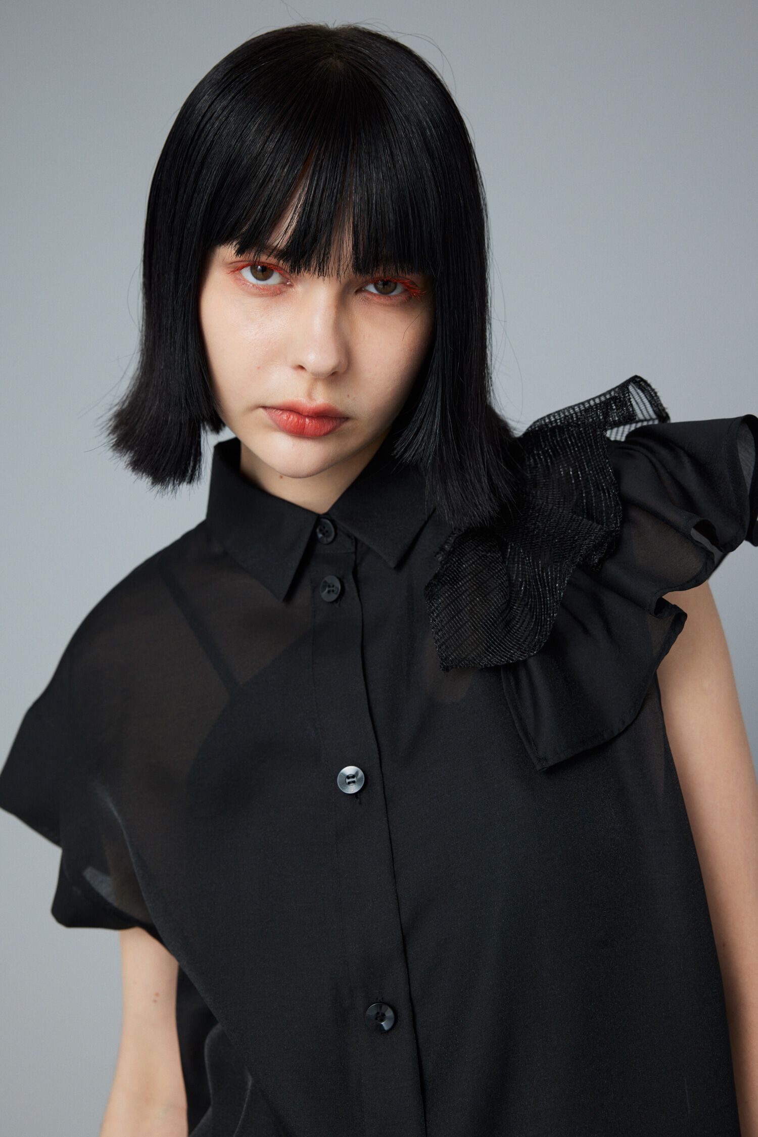 HeRIN.CYE「Many frill sleeve shirt」|シャツ・ブラウス|