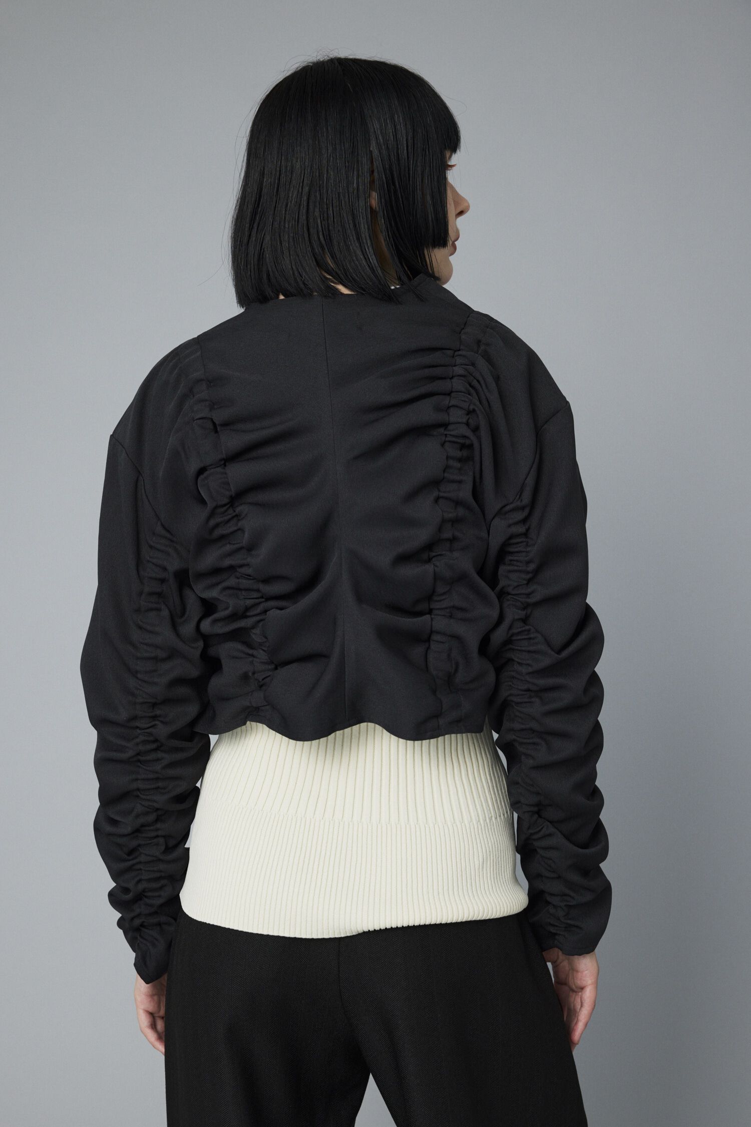 HeRIN.CYE「Shirring jacket」|シャツ・ブラウス|