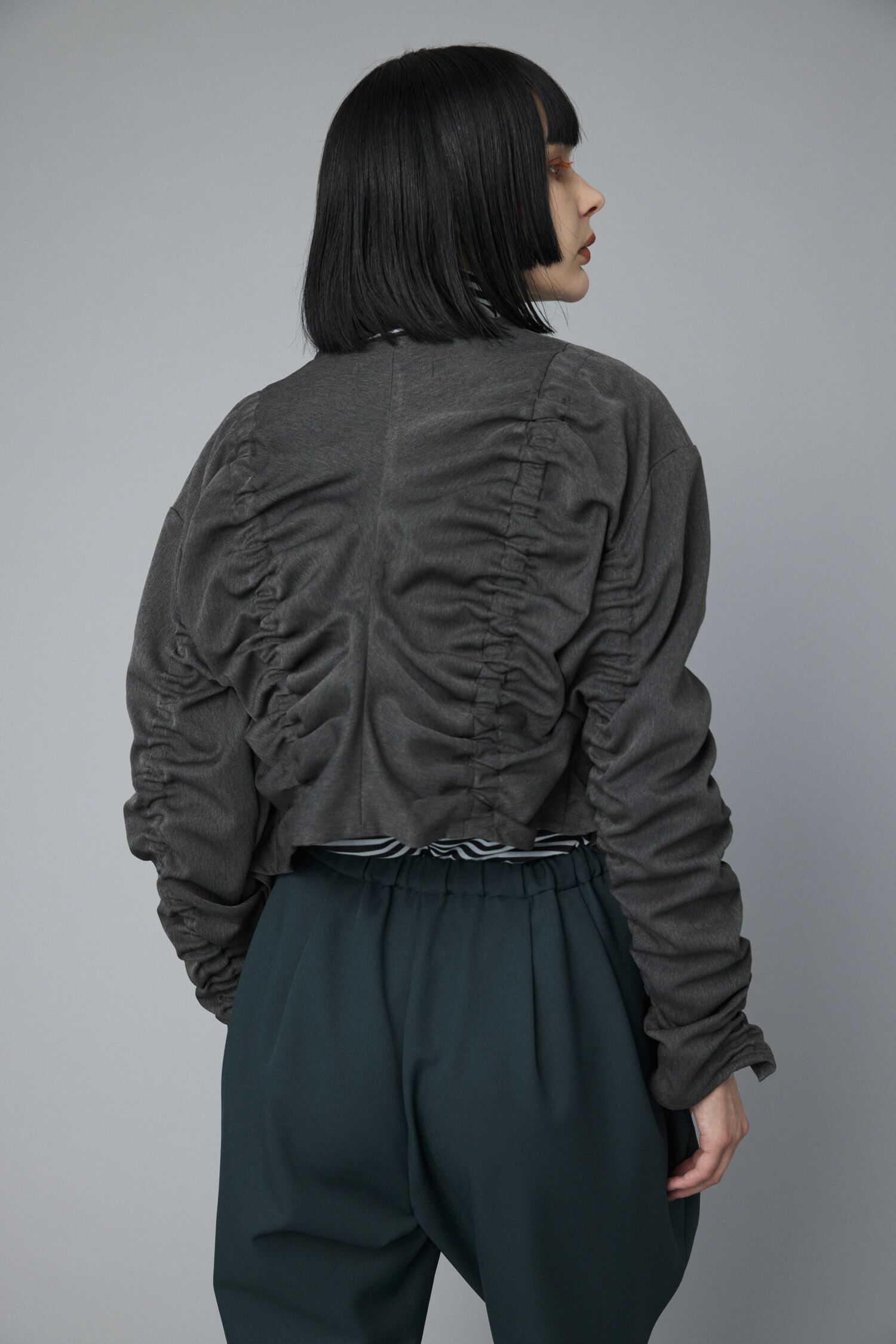 HeRIN.CYE「Shirring jacket」|シャツ・ブラウス|