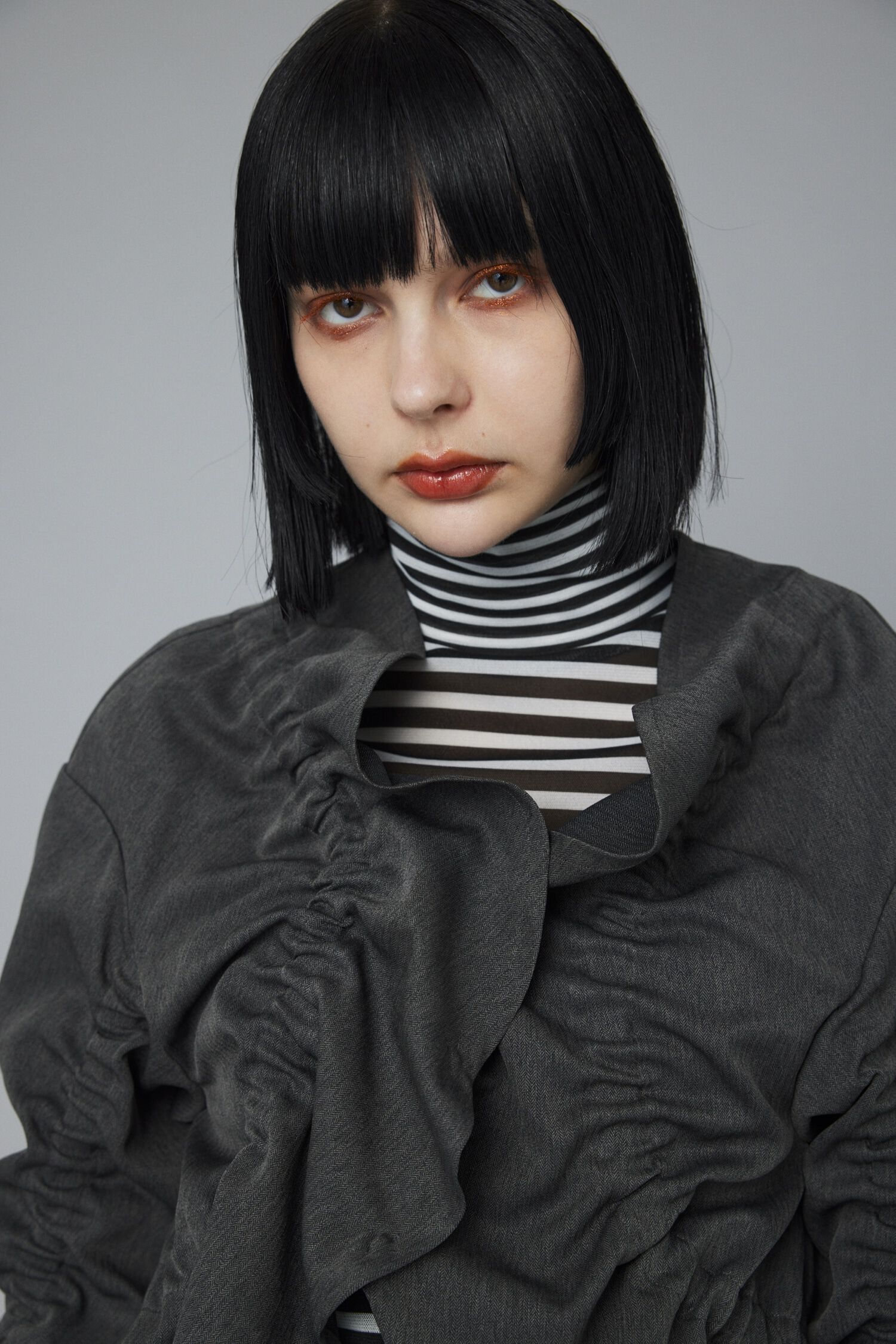 HeRIN.CYE「Shirring jacket」|シャツ・ブラウス|