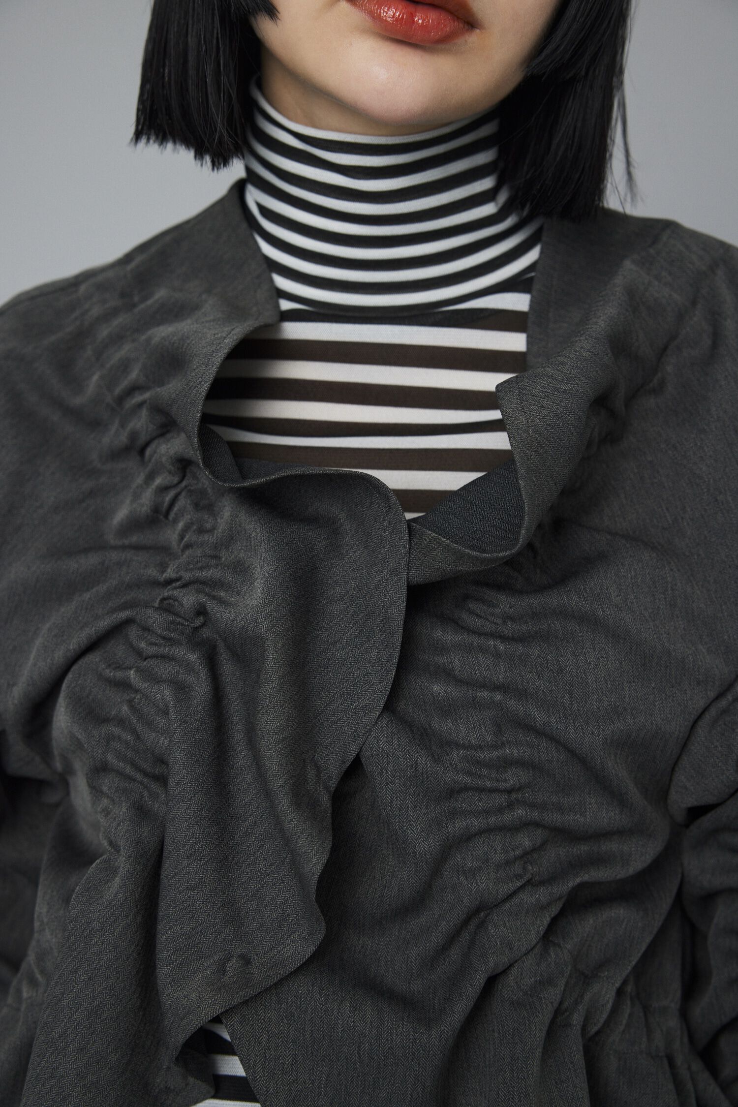 HeRIN.CYE「Shirring jacket」|シャツ・ブラウス|