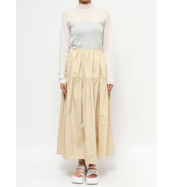 ELENDEEK「PANEL VOLUME GATHER SK」|スカート|