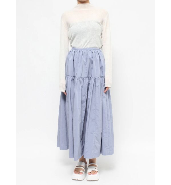 ELENDEEK「PANEL VOLUME GATHER SK」|スカート|