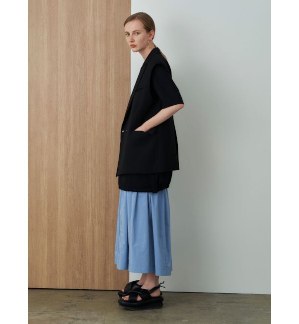 ELENDEEK「PANEL VOLUME GATHER SK」|スカート|