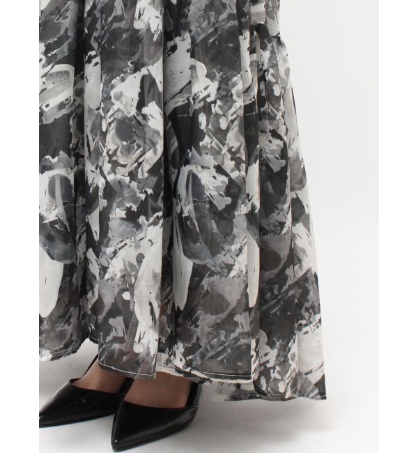 ELENDEEK「SHADE FLOWER TIERED OP」|ワンピース|