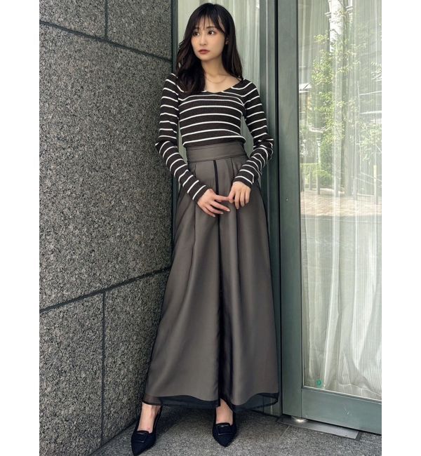 RESEXXY「Vネックリブニットトップス」|ニット・セーター|