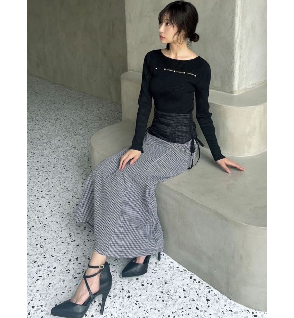 RESEXXY「シアーコルセットマーメイドスカート」|スカート|